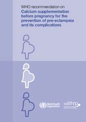 WHO recommendation on calcium supplementation before .